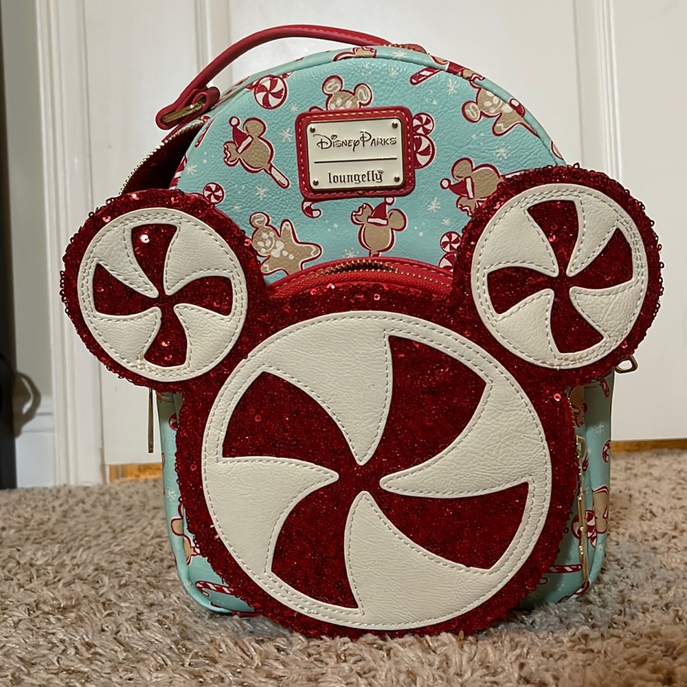 Disney Parks Christmas Loungefly Backpack